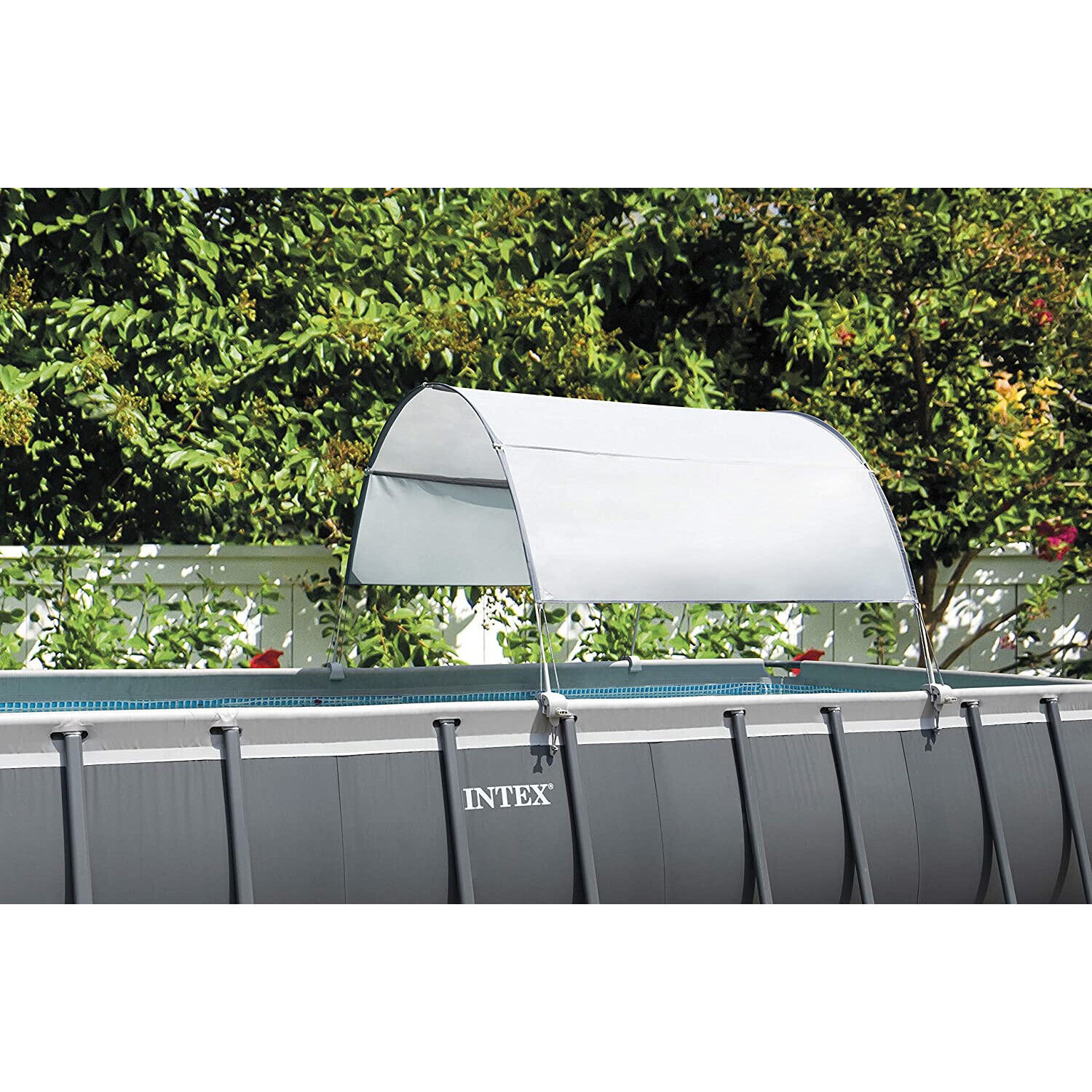 Intex 28054 - Pool Sunroof - For Steel Pipe Basin (to 288 3/16in) Sun Protection