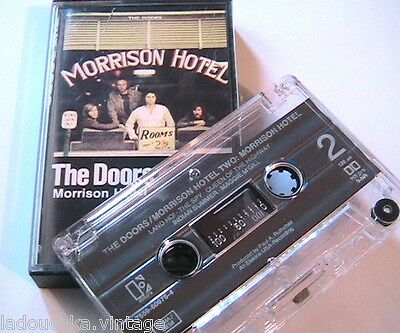 The Doors Elektra Music Audio Cassette Tape- Morrison Hotel -made In Germany-new