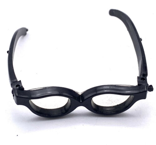 Vintage Vogue JILL Doll Ideal Nancy Ann Black Cat eye Glasses Accessories 10.5”