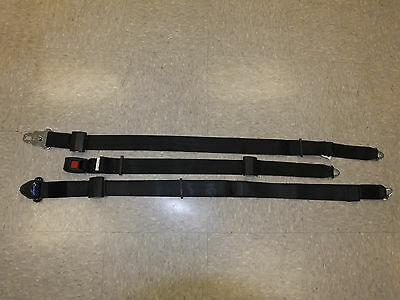 Qstraint Manual Fixed Shoulder & Lap Belt  For Wheelchair Occupant Securement