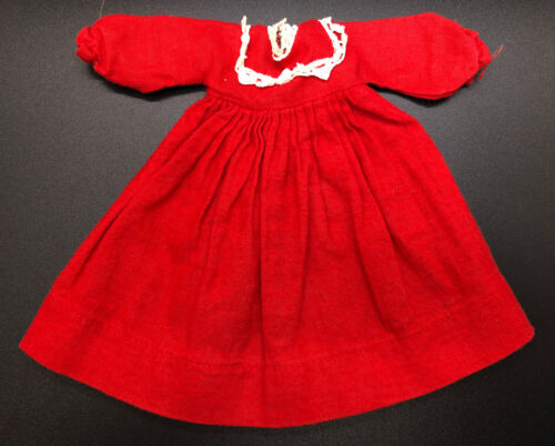 Vintage Vogue Doll Inc Dress Medford Tagged Red