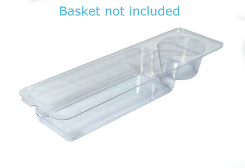 Extra-thick Walker Basket Clear Plastic Insert/tray/cup Holder