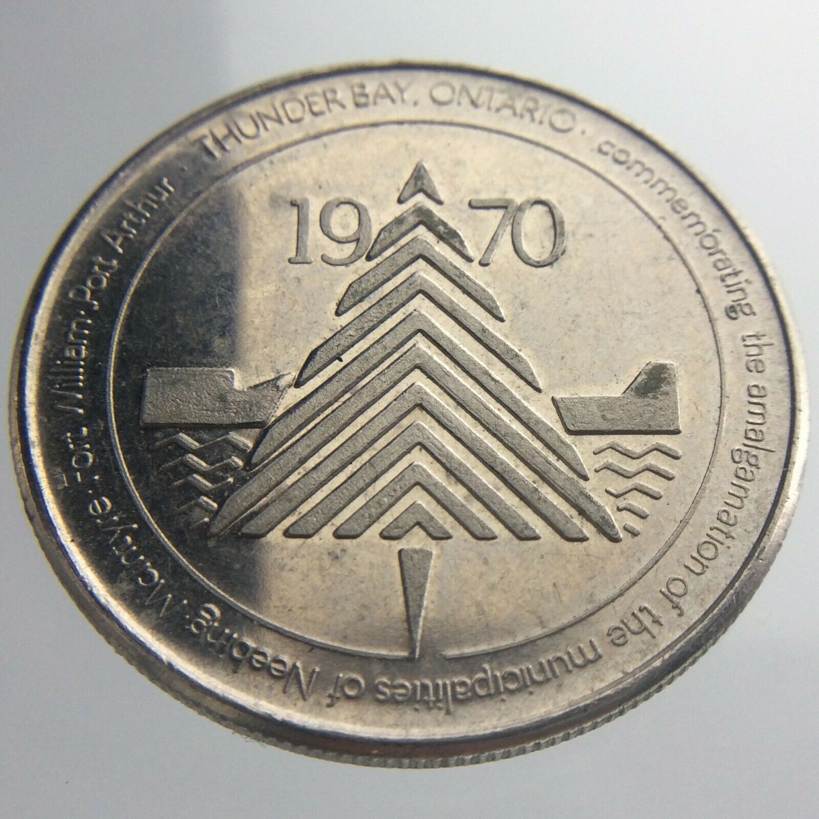 1970 Thunder Bay Ontario Canada Trade Dollar V378