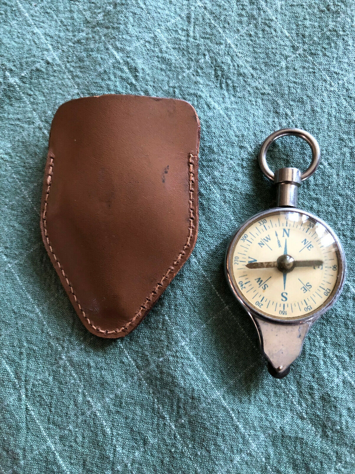 Vintage Cutiecut Compass & Opisometer With Leather Case / Germany
