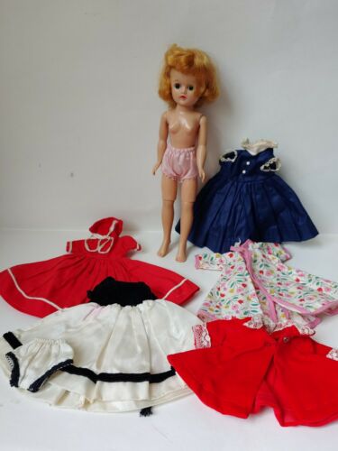 Vintage Vogue Jill Doll W/ Outfits Tagged