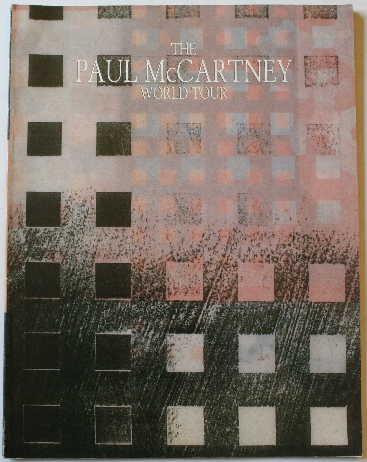1989 Paul McCartney World Tour 12 x 9