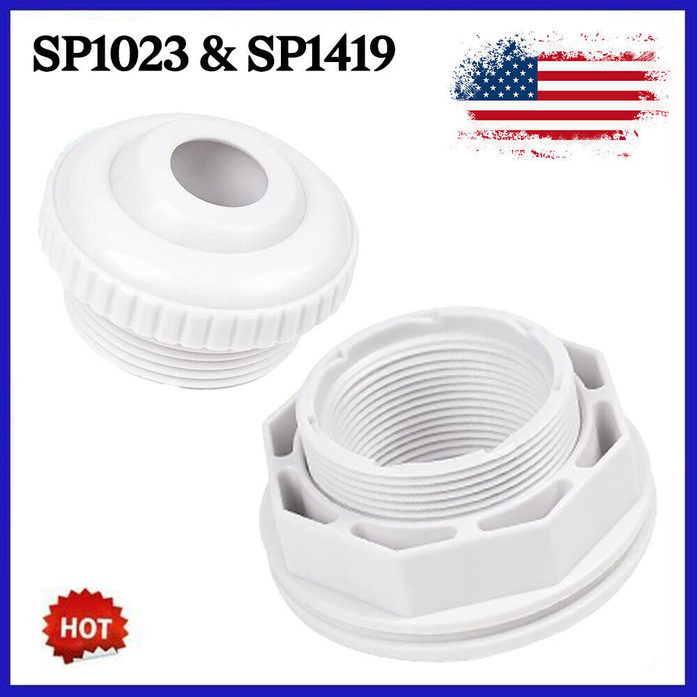 Pool Spa 1-1/2" Flow Return Jet Fitting Replacement Opening Hydrostream Jet Kit