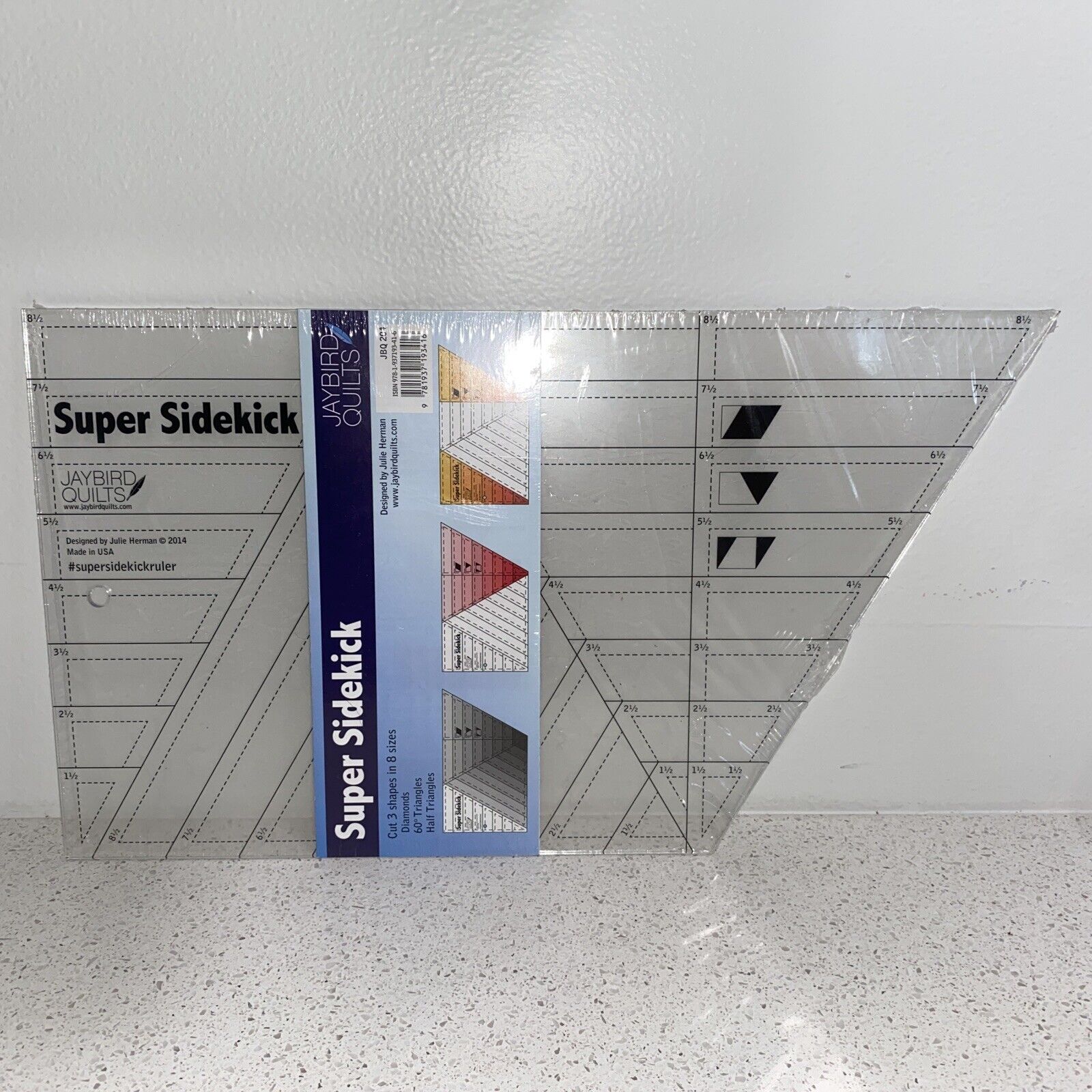 Jaybird Super Sidekick Ruler Clear Sealed With Directions Brand New