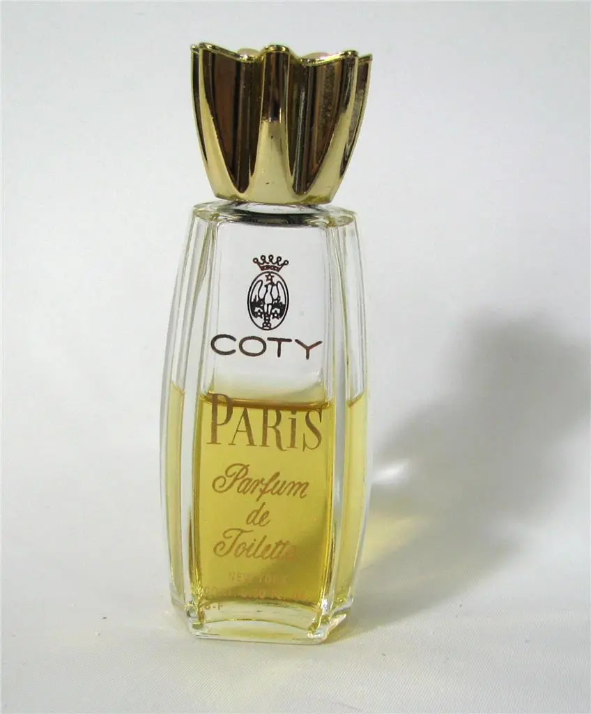 Vintage Coty PARIS Splash Parfum De Toilette Perfume .8 oz  1/2